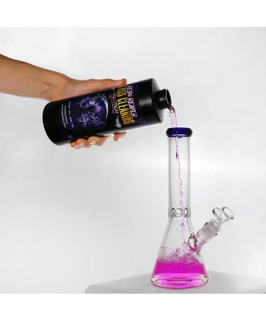 Resin Reaper Glass Cleaner 2-Pack 64oz | Safe on Glass, Metal, Ceramic, Pyrex | 420 & 710 Friendly Cleaning | Eco-Friendly Biodegradable Formula - Buy Online on GoSupps.com