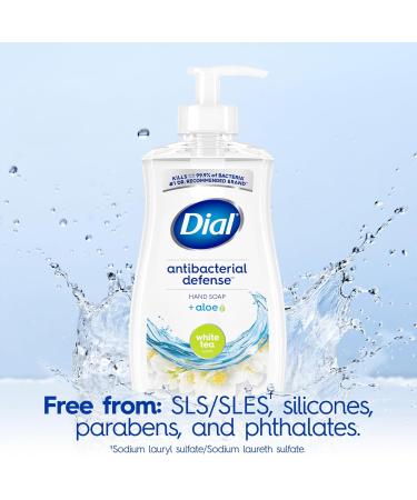 Dial Antibacterial Liquid Hand Soap White Tea 11 fl oz 11 Fl Oz (Pack of 1) - Buy Online on GoSupps.com