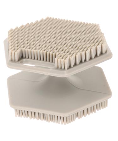 Didiseaon Didiseaon Facial Brush Exfoliating Facial Scrubber Scrub Brush Facial Cleansing Brush Facial Brush Silica Gel Double Sided Makeup Brush