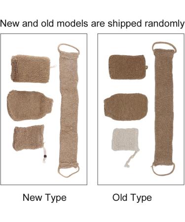 Exfoliating Jute Bath Sponge & Back Scrubber - Body Scrubbers for Dead Skin Removal | International Shipping Available - Buy Online on GoSupps.com