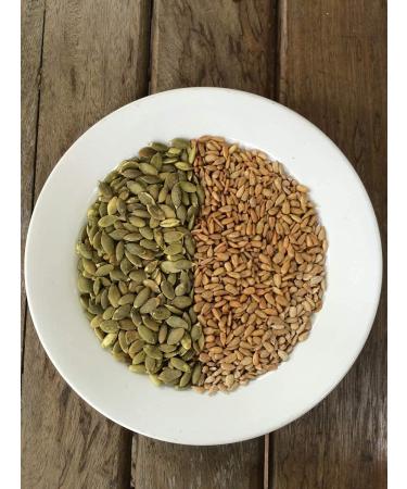 Organic Sprouted Seeds Mix - Raw & Non-GMO Snack with Pumpkin and Sunflower Seeds - Vegan Superfood - 1lb Pack - Kosher Certified - Buy Online on GoSupps.com