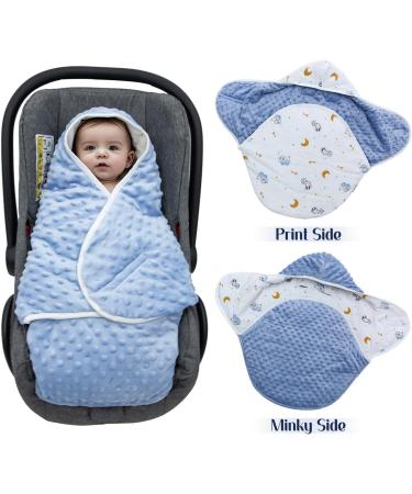 Sweet Dream Baby Blanket Swaddle Wrap for Boys and Girls - Soft Thick Infant Sleeping Wrap for Winter - Warm Unisex Receiving Blanket (6-12 Months) - Buy Online on GoSupps.com