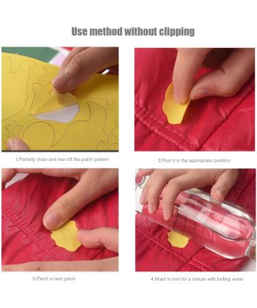 Micro Traders 8 Sheets Down Jacket Patches Repair Tape Stickers - 8 Colours - Buy Online on GoSupps.com