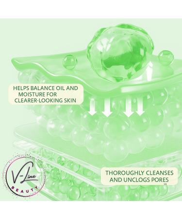 V-Line Beauty Microcrystal Deep Cleansing Facial Gel Scrub for Acne Skin 2% BHA + Glycerin + Green Tea & Bamboo Help Clear Acne Blemishes Without Over Drying Suitable for Sensitive Skin - Buy Online on GoSupps.com