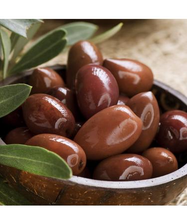 Sanniti Italian Kalamata Whole Olives 19.4 oz (550 g) - Authentic Mediterranean Flavor - Buy Online on GoSupps.com