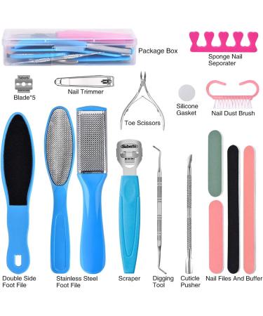 Queta Corneal Remover - Stainless Steel Foot Care Tool Set for Corn and Callus Removal | Anti-Callus Peeling Pedicure Solution - Buy Online on GoSupps.com