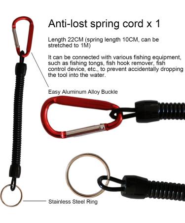 SPROUTER Fishing Pliers Tool Set - Lip Gripper, Hook Remover, Line Cutter with Lanyard - Perfect Fishing Gift for Men - Buy Online on GoSupps.com