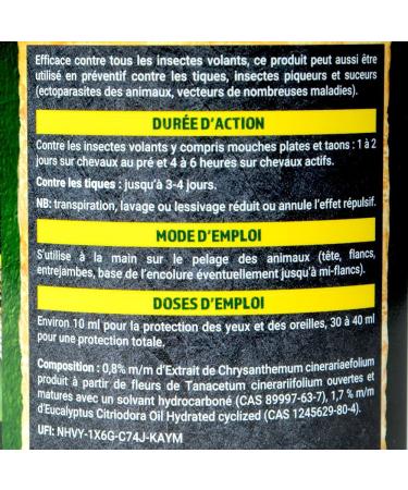 Agro Sens Fly and Pest Protection for Horses and Farmed Animals - Pot 500 ml (Gel) - Buy Online on GoSupps.com