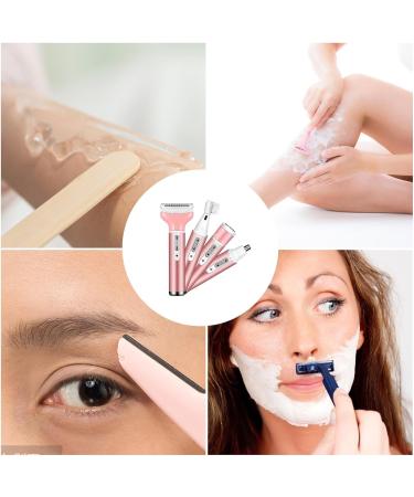 Aiby Body Razor - 4-in-1 Electric Women's Hair Trimmer for Face Armpits Arms Nose | International Shipping Available - Buy Online on GoSupps.com