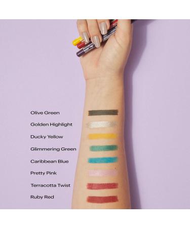 Annabelle Vegan Kohl Eyeliner Matte Finish 111 Olive Green Intense Colour Payoff Long-Lasting Cruelty-Free Paraben-Free Silicone-Free Fragrance-Free Hypoallergenic 1.14 g Matte 111 Olive Green - Buy Online on GoSupps.com