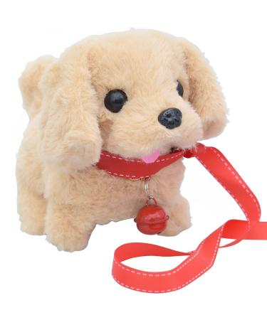 HOWADE Toy Puppy Plush Electronic Interactive Dog- Walking Barking Wagging Tail Stuffed Musical Pet Robot kids Toys for 2-8 Year Old Boys Girls Presents