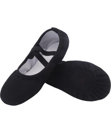Ulicox Men's Ballet Shoes Ballerinas - Black EU Size 42 | Comfortable & Stylish Dance Footwear - Buy Online on GoSupps.com