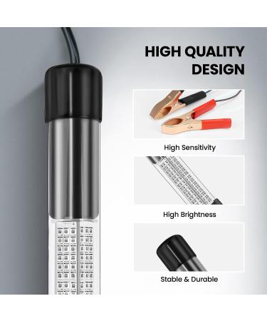 LED Night Fishing Light 12V 108 LEDs 10.8W - Green Submersible Finder Light for Underwater Fishing - 1080LM with 5M Power Cord - Buy Online on GoSupps.com