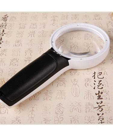 Magnifying Glass LED Lamp Magnifying Glass High Definition Inspection Maintenance Maps Crafts Identification 15X HD Handheld Magnifying Glass Magnifier - Buy Online on GoSupps.com