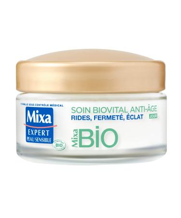 Mixa BIO - Biovital Care Anti-Aging Day Cream - Wrinkles Firmness Radiance - Mature Skin - 50 ml