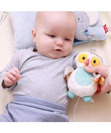 Sigikid 42545 Mini Play Watch Owl - Harry Potter Melody Music Toy for Babies | Beige/Blue | Perfect Gift for Boys & Girls from Birth - Buy Online on GoSupps.com