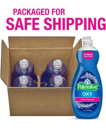 Palmolive Ultra Oxy Power Degreaser Dish Soap 32.5 Fl Oz - Pack of 4 - Buy Online on GoSupps.com