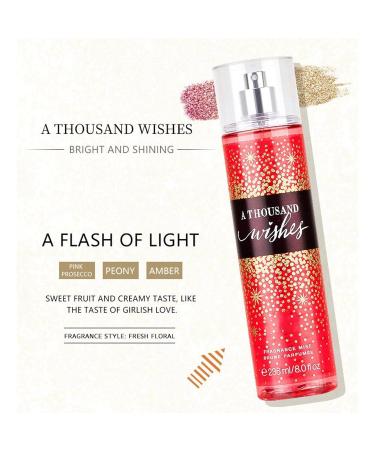 Flower Season Floral Fruity Body Fragrance Charming Hair and Body Fragrance Long Lasting Fragrance for Women Gift for Girlfriends 236ml/8 fl.oz(G) - Buy Online on GoSupps.com