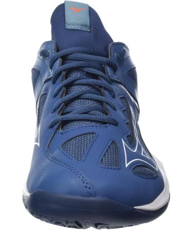 Mizuno Women's Ghost Shadow Multisport Indoor Shoes - Dark Denim & White - Size 36.5 EU - International Shipping Available - Buy Online on GoSupps.com