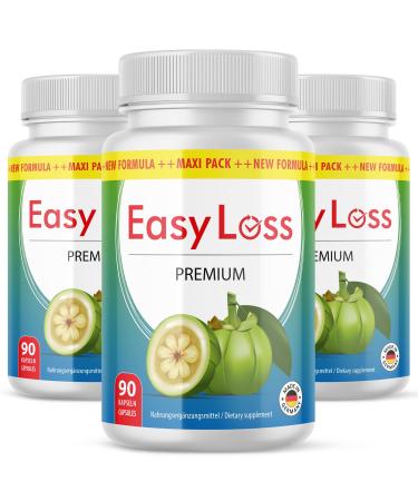 Easy Loss Capsules | Maxi-Pack - Easy Loss for women and men | 90 capsules 3x