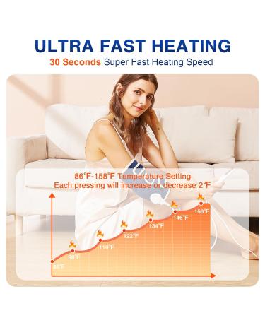 aldious Elbow Heating Pad for Tendonitis & Tennis Elbow | Electric Heated Wrap for Arthritis & Cubital Tunnel | Fast Heat Therapy with Auto Shut Off - Buy Online on GoSupps.com