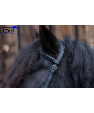 Natan Leather Cavesson - Ergonomic Eye Clearance for VB WB & X Full Coldblood | Large Fit Available - Buy Online on GoSupps.com