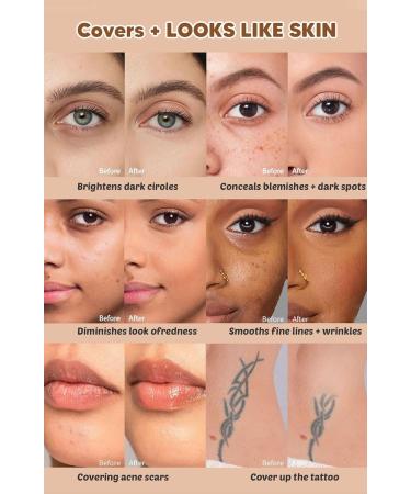 Full Coverage Concealer - Christmas Stocking Stuffers Gifts for Women Prefect Secret Santa Present for Women Waterproof and Sweat-Resistant Formula (04#) - Buy Online on GoSupps.com