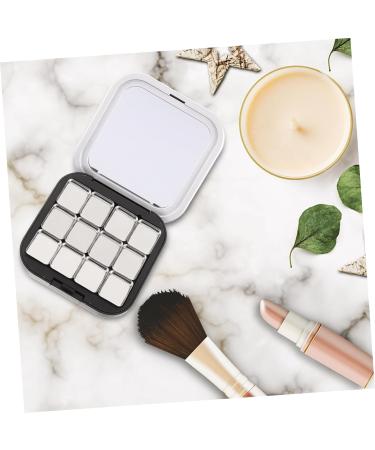 FRCOLOR 2pcs Makeup Palettes - Empty Eyeshadow & Lip Balm Palette with Pans for Women - Magnetic Contouring Makeup Tray - Buy Online on GoSupps.com