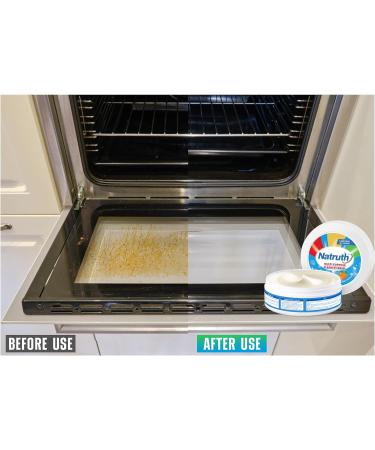NATRUTH Kitchen Paste with Sponge Stainless Steel Cleaning Paste Rapidly Degreasing Household Miracle Cleaner for Kitchen Counter Oven Surfaces Cooker Tops Multi Surface Cleaner (300g) - Buy Online on GoSupps.com