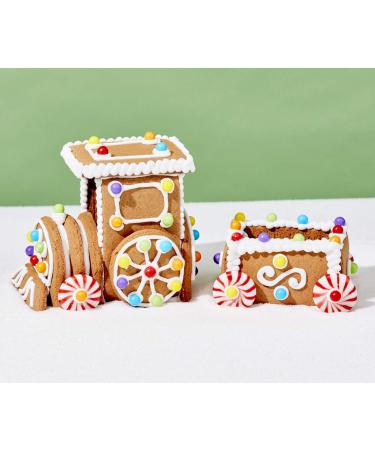 Train Gingerbread Holiday Cookie Kit - Festive DIY Baking Fun - 11.46 oz - Buy Online on GoSupps.com