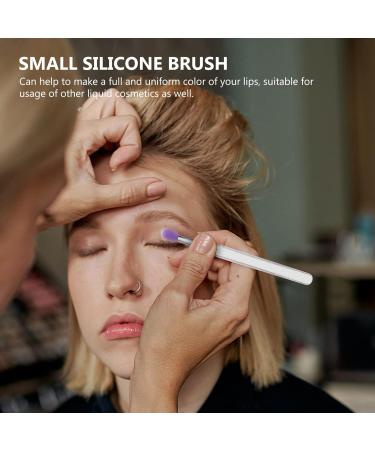 40 Pcs Silicone Lip Brush Set - Lip Mask & Eyeshadow Applicator - Assorted Colors for Perfect Makeup - Buy Online on GoSupps.com