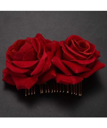 Herklotzn Hair Clip Slide Flamenco Dancer Lady Hairdressing Hair Accessories - Buy Online on GoSupps.com
