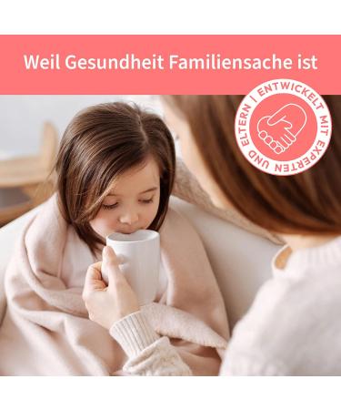 Kindgesund Superhero Organic Tea for Children - Delicious 100% Natural Loose Fruit Tea - 60g Bags - Healthy & Fun Herbal Drink - Buy Online on GoSupps.com