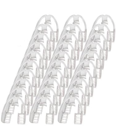 30 Pk DAILY TMJ Mouth Guard Nighttime Anti Teeth-Grinding Dental Guard - Ready to use - No Boiling/Molding Slim Sleek Comfortable for Upper and Lower Jaw Relieves Pain and Corrects TMJ and Bruxism