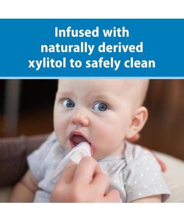 Dr. Brown's Tooth and Gum Healthy Wipes Fluoride-Free Oral Care for Babies Grape Flavor 30 count 3-Pack (Packaging May Vary) - Buy Online on GoSupps.com