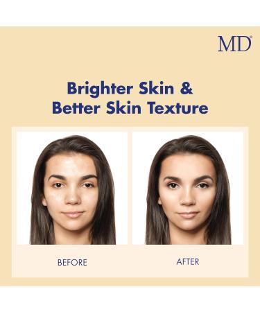 MD Factor Face Serum - Anti-Aging Vitamin C Serum for Face & Body | Reduces Fine Lines Wrinkles Dark Spots & Boosts Collagen - Buy Online on GoSupps.com