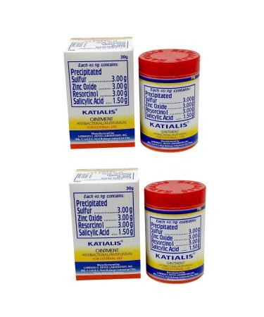 2 Jars Katialis Ointment 30g Each