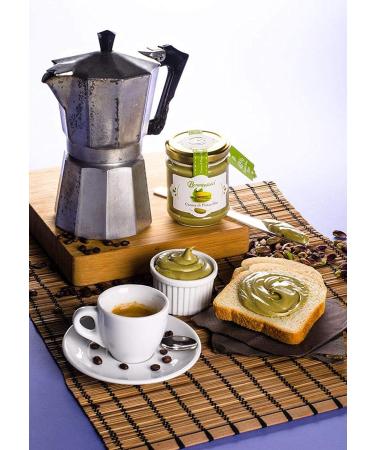  Brontedolci Pistachio Cream Pudding | 40% Pistachio | 5 x 190g | Brontedolci | Italy - Buy Online on GoSupps.com