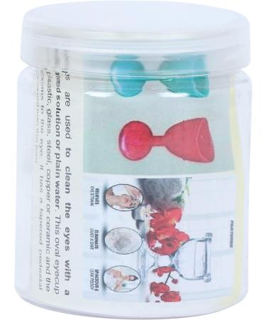 Eye Wash Cup Set for Effective Eye Cleansing - Portable Rinsing Cup for Home & Travel Use - Set of 2 (Blue) - Buy Online on GoSupps.com