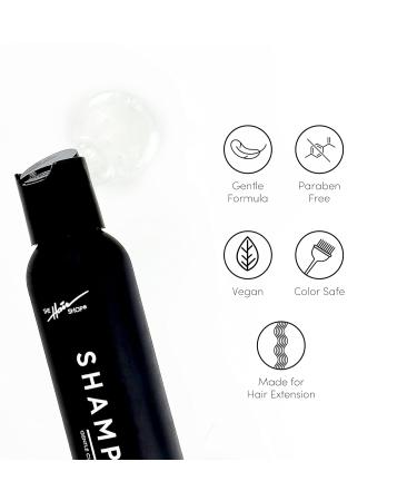 Buy Hair Shop Hair Extension Shampoo - Gentle & Paraben-Free Color-Safe Cleanser with Chamomile & Biotin - Vegan Formula for All Hair Types - Buy Online on GoSupps.com