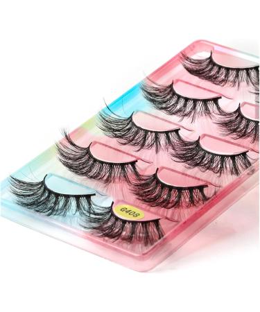 UAMOU 10 Styles 2/5/10/20/30/50/100 Boxes 3D Mink Lashes 5 Pairs Natural Individual Mink False Eye Lashes Make Up Kit Cilios Cheerfully (Color : G401 Size : 30 BOXES (150 pairs)) - Buy Online on GoSupps.com