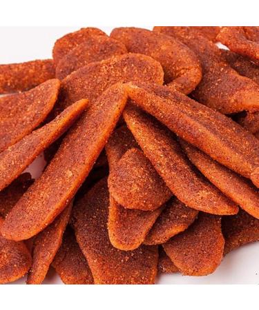 SweetGlob Dried Chamoy Mango Slices - Sour Spicy Snack - 1lb - Buy Online on GoSupps.com