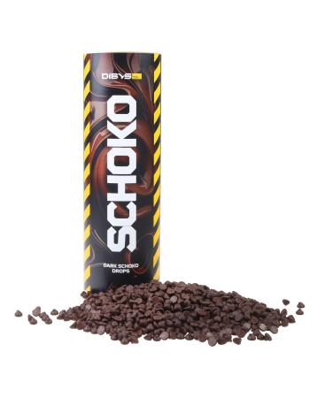 Diby's chocolate drops 900 g |Belgian chocolate for chocolate fountain & fondue |Daring bitter chocolate as a couverture |Drops of chocolate ideal for melting |Chocolate chips in the noble gift box - Buy Online on GoSupps.com