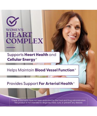 Doctor's Best Women's Heart Complex 60 Softgels - Support Cardiovascular Health & Wellness - International Shipping Available - Buy Online on GoSupps.com