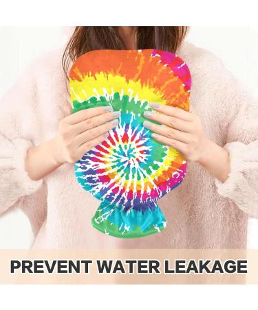 Buy Tie Dye Hot Water Bottle 2L - Pain Relief Bed Warmer & Cramps - International Shipping - Buy Online on GoSupps.com