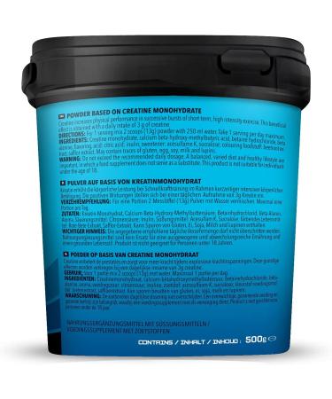 BODYLAB24 CREATINE BOOST - Extreme Watermelon 500g | Premium Creatine Powder for Athletes | Over 6g Creatine Monohydrate | Enriched with CA-HMB Betaine HCl & Beta-Alanine - Buy Online on GoSupps.com