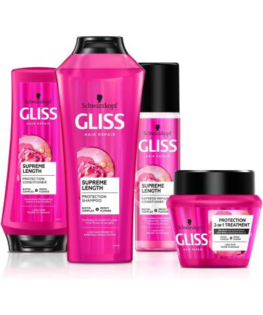 handle Schwarzkopf Gliss Supreme Length Conditioner for long and fragile hair 200 ml - Buy Online on GoSupps.com