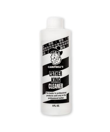 Campbells Original LatherKing Machine Cleaner Solution, Cleaner for Hot Lather Machine, Professional Shaving Supplies and Equipment, 8 Ounces