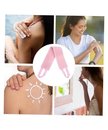 Ipetboom Back Tanning Band Flocking Strip for Self Tanner Cream Applicator Mitt for Sunless Tanning - Buy Online on GoSupps.com