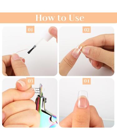 Professional Acrylic False Nail Clippers with Magnets | Nail Tip Cutter & Length Measurement Tool for Salon & Home | Perfect Gift for Nail Art Lovers (Chameleon Color - Buy Online on GoSupps.com